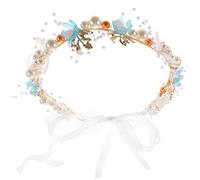 COLLBATH diadema mer spa Accessori per da damigella gruppo musicale comunione Accessori per per ragazze fascia per tiara per ragazze diamante Blue