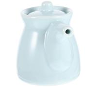 COLLBATH Dispenser per Salsa di Soia in Ceramica 135Ml Coperchio Bottiglia per Aceto e Olio Piccolo per Uso Domestico Contenitore per Condimenti per Ristorante e Buffet