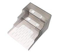 COLLBATH Espositore da Parete per Brochure Trasparente in Resistente Organizer Documenti e Cataloghi per Ufficio e Casa Depliant Riutilizzabile Supporto Stabile per Volantini e