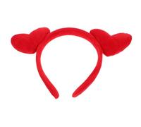 COLLBATH Fascia Per Chioma A Forma Di Cuore Rosso Per Donne E Ragazze Accessori Romantici Per Feste Di Cerchietto Decorativo Design A Cuore Adatto Per Celebrazioni Amorose