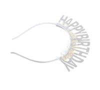 COLLBATH Fascia Per Chioma Glitter E Design Buon Compleanno Fascia Per Chioma Multifunzionale