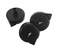 COLLBATH Filtro Silenziatore Aria Compressore 3 Pezzi Filettatura 16 MM Elemento di Ricambio in Plastica per Riduzione Rumore e Aspirazione Aria Pulita Compatibile Pompe Generatori e