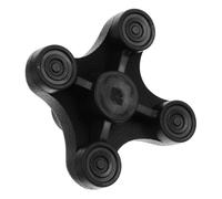 COLLBATH Gommini Ricambio Piede Bastone Sicuro e Resistente Antiscivolo in Gomma Stampelle Punta Antiscivolo Nera per Bastone da Trekking e Stampelle, Accessori per Disabili