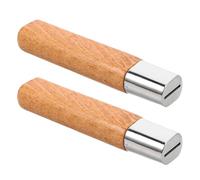 COLLBATH Impugnatura in Legno di Palissandro 5" per Coltello da Cucina e Taglierino, Set 2 Pezzi, Manico Sostitutivo Levigato Ergonomico per Coltelli Giapponesi e Forniture