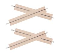 COLLBATH Kit 4 Strisce Riscaldanti 240Mm X 3Mm Panno Isolante per Sigillatrice Manuale, Accessori per Riparazione e Manutenzione di Macchine Sigillatrici Sacchetti