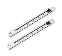 COLLBATH Meccanismo Telescopico Regolabile per Lettino Estetico 4 Pezzi Staffa di Sollevamento Stabile Regolatore Angolazione e Tirante Telescopico Accessori per Lettino Spa