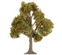 COLLBATH Mini Albero Artificiale con Base per Micro Paesaggi e Diorami Pianta Finta per Giardino in Miniatura Albero Decorativo per Tavoli da Esterno e Interno Resistente per Progetti DIY