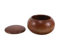 COLLBATH Mini Urna Funeraria in Legno Massello per Animali Domestici con Coperchio, Piccolo Contenitore per Ceneri con Tenuta Ermetica, Scatola Commemorativa Portatile per Ricordo in Casa