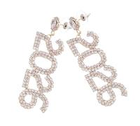 COLLBATH Orecchini Donna Luminosi Pendenti Leggeri e Comodi per Capodanno e Feste Natalizie Accessorio Versatile e Raffinato