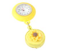 COLLBATH Orologio Da Infermiera in Silicone Orologio Da Tasca Elegante Per Donna Pratico Per Lavoro e Studio