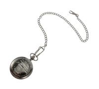 COLLBATH Orologio Da Tasca Sospeso Movimento Al Quarzo Festa Del Papà Nonno Design Semplice E Pratico