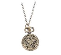COLLBATH Orologio Da Tasca Vintage Realizzato Con Materiali Di Qualità Resistenti E Belli Con Catena Appesa Comodo Da Trasportare E Riporre