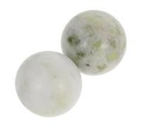 COLLBATH Palline Di Naturale Per Esercizi Manuali Palline Baoding Per Meditazione E Massaggio Cinese Con Scatola Di Immagazzinaggio