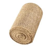 COLLBATH Pellicola Protettiva per Alberi in Juta Naturale 12 CM X 5 M Fascia Termica Antivento Riutilizzabile per Protezione Invernale del Tronco Involucro per Piante Resistente a Gelo e