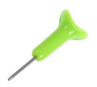 COLLBATH Penna Braille Ergonomica Verde e Portatile in Plastica e Acciaio Inossidabile Strumento per Scrittura e Apprendimento Braille per Non Vedenti Accessorio Multifunzionale