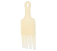 COLLBATH Penna per Estrarre la Pappa Reale a 4 File in Plastica Strumento Durevole per Apicoltura Domestica Accessorio per Raschiare e Migliorare l'Efficienza Nelle Attività Apistiche