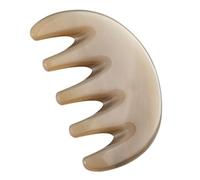 COLLBATH Pettine Gua Sha Massaggiante Per Cavo Capelluto Testina Massaggiante Strumenti Per Massaggi Pettine A Denti Larghi Per Chioma Non Danneggia Cuoio Capelluto