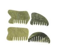 COLLBATH Pettine Gua Sha Per Cuoio Capelluto Strumento Raschiante Per Massaggio Spazzola Gua Sha Chioma Pettine Di Portatile Massaggiatore Per Rilassamento Muscolare