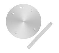 COLLBATH Piastra Adattatore per Induzione Design Resistente e Facile da Conservare in Acciaio Inossidabile, Piastra Diffusore di Calore per Fornello Cucina