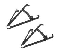 COLLBATH Plicometro Per Misurazione Grasso Corporeo Portatile 2 Pezzi Scala in Centimetri, Strumento a Nastro Per Valutazione Massa Grassa Uomo Donna Ragazzo Ragazza