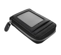 COLLBATH Porta Carte Borsa in Pelle Cerniera Per Carte Di Credito E Piccoli Oggetti Pratico E Durevole