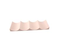 COLLBATH Portabottiglie in Plastica Impilabili Portabottiglie Da Banco Organizer Per Ripiani Della Cucina Per Frigorifero Tappetino Antiscivolo Per Bottiglie Lattine e Barattoli