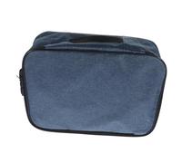 COLLBATH Portadocumenti Con Lucchetto Combinazione Borsa Organizer Multilivello Capiente Per Viaggio e Casa Custodia Antifurto Per Documenti Personali Identità Design Elegante