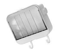 COLLBATH Portasapone da Parete in Bianca con Drenaggio Contenitore Compatto e Leggero Portasaponetta per Bagno Doccia Cucina e Design Antigoccia e Facile da