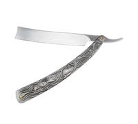 COLLBATH Rasoio Manuale di Vecchio Tipo per Barba e Chioma Lama Affilata in Metallo Portatile e Salvaspazio per Uso Domestico e Professionale Adatto a Barbieri e Viaggiatori