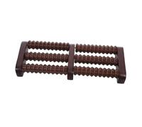 COLLBATH Rullo Massaggiante per Piedi in Legno Ruote Curve per Massaggio Rilievo Plantare Terapia Trigger Point Uso Manuale Portatile per Donne e Uomini Riflessologia