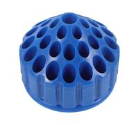 COLLBATH Scatola Portaoggetti a Nido d'Ape per Punte da Trapano Vassoio Classificato Fori Multipli in Plastica Resistente Organizer Girevole per Conservazione Strumenti di Lavorazione