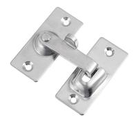 COLLBATH Serratura Porta in Acciaio Inox Resistente Chiavistello Piano Facile da Installare Blocca Sicurezza per Porte e Finestre in Uso Domestico Versatile