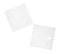 COLLBATH Set 2 Modelli di Taglio Coniglio in Acrilico Trasparente per Lavorazione del Legno, Guide per Fresatrice da Tavolo, Stencil di Tracciamento per Intarsi e Modelli Decorativi