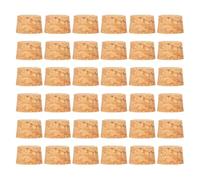 COLLBATH Set da 100 Tappi di Sughero Conici 25X15 CM per Bottiglie Caraffe e Brocche in Legno Tenero Tappo di Ricambio Sigillante per Vino e Tè Uso Domestico e Professionale
