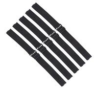 COLLBATH Set Di 5 Fascie Elastiche Regolabili Per Rete Per Parrucche Fascia Fissa in Rete Accessori Per Chioma Lungi Corti Lisci E Arricciati