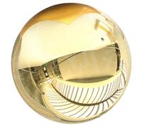 COLLBATH Sfera Specchiata da Giardino in Acciaio Inox Oro, Lucida