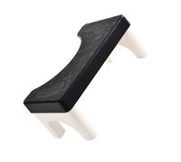 COLLBATH Sgabello Per Wc in Plastica Pp Sgabello Per Bagno Stabile E Robusto Per Adulti Buona Capacità Di Carico Design Chic Ed Elegante