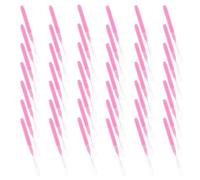 COLLBATH Spazzolini Interdentali Rosa 200 Pezzi, Bastoncini Interdentali Portatili per Apparecchi Ortodontici, Setole Morbide Delicati Sulle Gengive per Pulizia Orale Quotidiana e Viaggi