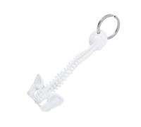 COLLBATH Spina Dorsale Simulata Portachiavi Ciondolo Decorativo in Appendi Chiave Anello in Osso Finto Per Borse e Regali Leggero e Durevole