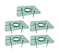 COLLBATH Supporto 4 di Pp Piante in Verde 5 Pezzi Fragole Gambe | Struttura Cava, Piedi Stabili, Solleva i Frutti dal Suolo, Uso Interno e Coltivazione Esterna
