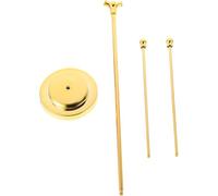 COLLBATH Supporto per Bandiera da Tavolo in Metallo Robusto Porta Bandiera Compatto per Scrivania Ufficio Stativo Piccolo e Facile da Installare per Meeting e Decorazioni