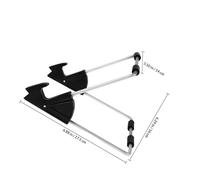 COLLBATH Supporto Tablet Regolabile Stabile e Leggero in Ferro e Plastica per Artisti, come Cavalletto da Tavolo per Disegno e Tracing