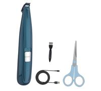 COLLBATH Tagliacapelli Elettrico Ricaricabile per Animali Domestici Tosatrice Silenziosa per Zampe di Cani e Gatti Lame in Ceramica Sicure e Lunga Autonomia Batteria