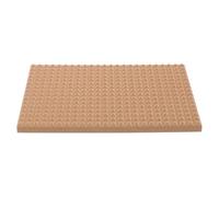 COLLBATH Tappetino per Massaggio ai Piedi in Legno, Tavola per Agopressione, Portatile, 30x20x1,7cm, Kaki, per Spa e Uso in Movimento