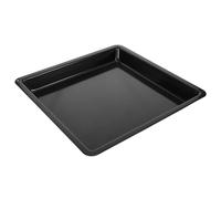 COLLBATH Teglia da Forno Antiaderente in Acciaio Al Carbonio Smaltato Resistente Deformazioni per Pizza Dolci e Grandi Porzioni in Cucine Professionali