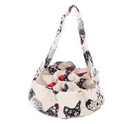 COLLBATH Uova in Tela Con Tasche Per Da Fattoria Cestino Per Conservare Uova Anatre Oche Evitando Rotolamento