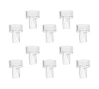 COLLBATH Valvole a Becco D'anatra Design Antireflusso in Silicone 10 Pezzi per Raccolta Igienica del Latte per Tiralatte Manuale Accessori per Mamme e Ragazzo Ragazza