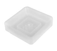 COLLBATH Vassoio per Piante Quadrato Sottovaso Resistente in Pp 10 Pezzi Funzione Raccogli Terra e Drenaggio per Vasi da Fiori per Giardinaggio Interno