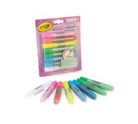 Colle glitter lavabili - confezione da 8 pezzi - crayola pastel