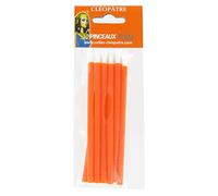 Colle - Pennello Cleopatra Speciale Manico plastica per Lavaggio Facile setole dure Set 10U, 10528, Assortiti